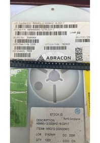 Resim Adbr8g12000mhz18d2yt 12mhz 10 Adet 