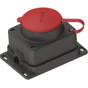 Resim NE-AD 3X25A Kauçuk Duvar Prizi 