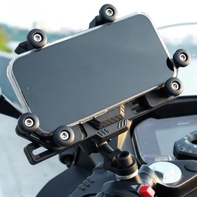 Resim Darbeye Dayanıklı Motosiklet Telefon Tutacağı - Uzun Mesafe & Off-Road Sürüşler İçin İdeal, ADV, ATV, M-Bike Modelleriyle Uyumlu 