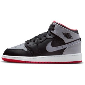Resim Air Jordan 1 Mid Gs Çocuk Basketbol Ayakkabısı 