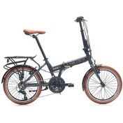 Resim Carraro 20 Flexi 121 350h 21 Vites V Fren Katlanır Bisiklet Mat Antrasit Antrasit 