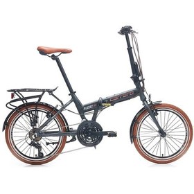 Resim Carraro 20 Flexi 121 350h 21 Vites V Fren Katlanır Bisiklet Mat Antrasit Antrasit 