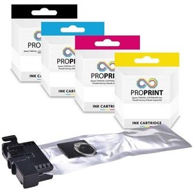 Resim Epson T9451Xl 52Xl 53Xl 54Xl Uyumlu Kartuş Seti Cmyk Wf C5710Dwf 