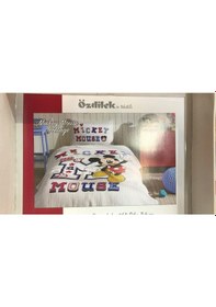Resim Özdilek Disney Tek Kişilik Nevresim Takımı Mickey Mouse Collage G 