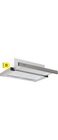 Resim Silverline Crystal 60 cm İnox Sürgülü Aspiratör 310 m3/saat Maksimum Emiş Özellikli Şık Tasarım 