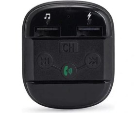 Resim Hello HL-19681 X12 Handsfree Çift Usb/sd/bluetooth 12-24 Volt Fm Transmitter 