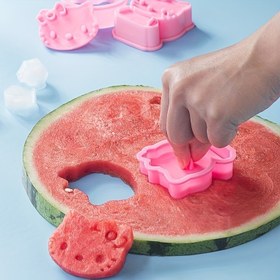 Resim 1 Set KT Cat Fruit Cookie Cutter - Sevimli Hayvan Şekilli Plastik Pişirme Kalıbı - Kurabiye, Kek ve Pastaneler İçin Mükemmel - Doğum Günü Hediyeleri, Mutfak Eğlencesi ve Yaratıcı Pişirme İçin İdeal, Kek Süsleme Malzemeleri 