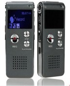 Resim Kingboss Hs-27 Profesyonel Dijital Voice Recorder Ses Kayıt Cihazı 8 Gb Hafıza Mp3 Çalar 