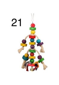 Resim Papağan Tünek Oyuncağı Kuş Tüneği 21 