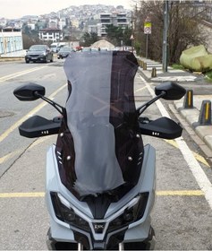 Resim Motocam Sym Adx 250 Ön Cam 2024-2026 Model 65cm Siyah Renkli 4mm Orta Boylu 