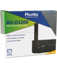 Resim Phottix Nikon D3200 Battery Grip (BG-D3200) 