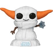 Resim Nessiworld Funko POP Star Wars Holiday Snowman Grogu 