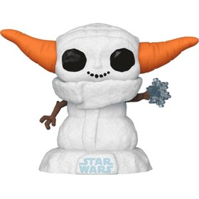 Resim Nessiworld Funko POP Star Wars Holiday Snowman Grogu 