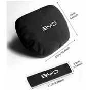 Resim Honeybeeshop Byd Atto3 Tang Han Seal Dolphin Shark Baş Dayama Yastığı Siyah Yumuşak Koltuk Aksesuarı 