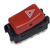 Resim parçazamanı Mercedes Benz W124 E Class 1985-1996 Dörtlü Flaşör Düğmesi 