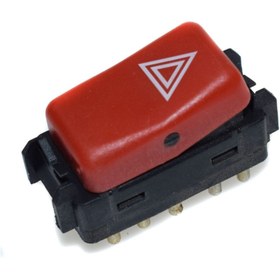 Resim parçazamanı Mercedes Benz W124 E Class 1985-1996 Dörtlü Flaşör Düğmesi 