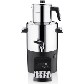 Resim Paslanmaz Çay Semaveri, Şık ve Dayanıklı Ev Kullanımı Için Ideal Seçim 