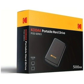 Resim Sunshine011 Kodak Taşınabilir Harici Hard Disk P150 500gb Usb 30 Hızlı Stabil Depolama Yedekleme 