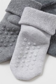 Resim MEM SOCKS 5'li Kaydırmaz Havlu Çocuk Çorabı 