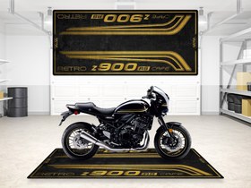 Resim Z900 RS İçin Tasarlanmış Motosiklet Matı - MM7416 - Standart / 220cm x 100cm 