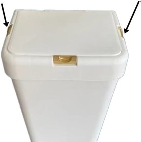 Resim Motek Gold Çamaşır Sepeti Yedek Gold Yan Klips 40-80 Litre Uyumlu 2Adet-GOLD 