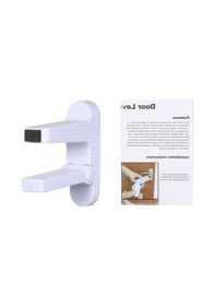 Resim Prestigegoods Bebek Güvenlik Kilit - Yapışkanlı Abs Kapı Kolu Kilidi, Kolay Kurulum, Çocuk Koruma 