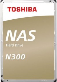 Resim Toshiba N300 HDWG21EUZSVA 3.5" 14 TB 7200 RPM SATA 3 NAS HDD 