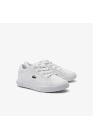 Resim Lacoste Powercourt Çocuk Beyaz Sneaker 