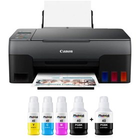 Resim Canon Pıxma G2460 Photoink Mürekkepli Megatank Yazıcı 
