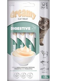 Resim M-pets Digestive Sistemi Krema Kedi Ödül Maması 4x15 Gr 244-30042.01 