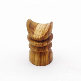 Resim Wood Provence Ahşap Puro Tutacağı - 2 Adet - %100 Zeytin Ağacı 