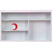 Resim Ecza Dolabı Camlı Metal 