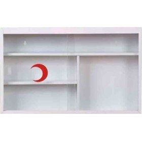 Resim Ecza Dolabı Camlı Metal 