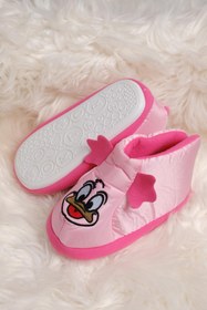 Resim Oksit Karakter Nakışlı Kaydırmaz Taban Termal Isı Kreş Ev Okul Ayakkabısı Bebek Çocuk Panduf Ev Botu 