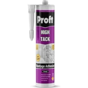 Resim Proft PR400 High Tack Korniş ve Montaj Yapıştırıcı 290 ml 