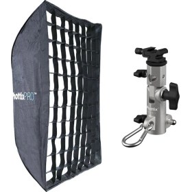 Resim Phottix Pro Easy-Up Hd 60X90CM Softbox With Grid / Varos Pro S Combo Kit 