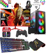 Resim DMC N58x Windows 11 Ryzen 5 3600,16GB,500GB HDD,256GB SSD,4GB RX550,23'8 Oyuncu Masaüstü Bilgisayar 