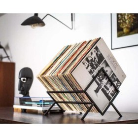 Resim Genel Markalar Metal Plaklık, Dergilik, Kitaplık, Plak Organizer 