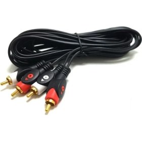 Resim Electroon 2rca 2rca Kablo 1.5metre Gold Altın Uçlu 