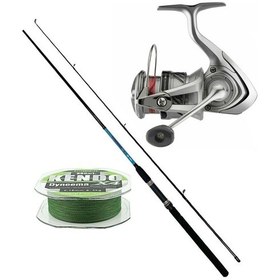Resim Daiwa Crossfire 3000 - Okuma G-power 240cm 15-40gr Spin Olta Seti 