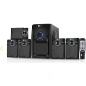 Resim KOÇAKELEKTRONİK MD-5100BT 5+1 Bluetoothlu Kumandalı Multimedia Ses Sistemi Hoparlör FM/USB/SD/AUX 
