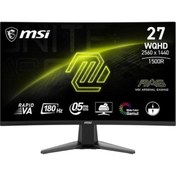 Resim MSI MAG 27C6F 27'' FHD CURVE RAPID VA 180HZ 1MS ADAPTIVE-SYNC GAMING MONITÖR 
