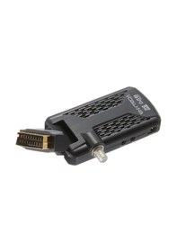 Resim Mini Scart Uydu Alıcısı Hızlı Kanal Geçişli Kanallar Yüklü Hazır 