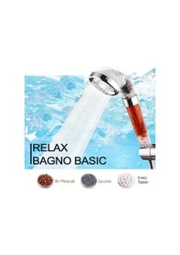 Resim Relax Bagno Su Tasarruflu Arıtmalı Basic Duş Başlığı 