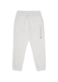 Resim U.S. Polo Assn. Kız Çocuk Krem Jogger Eşofman Altı 50317895-VR256 