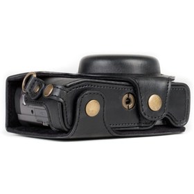 Resim MegaGear Panasonic Zs70 Zs80, Tz90, Tz95 Suni Deri Fotoğraf Makinesi Kılıfı 