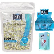 Resim Pufai Süper Slim Sigara Filtresi 5 mm 6 mm Uyumlu 1525 Adet 1 Paket 21 Kutu 
