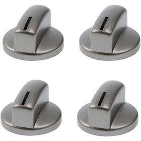 Resim Bosch Uyumlu Nmt635rtr,ngt635str Ocak/fırın Düğmesi 4'lü Set 