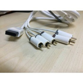 Resim Platoon Ekstra Kaliteli 2 Metre Nintendo Wii Component Kablo 5 Rca 