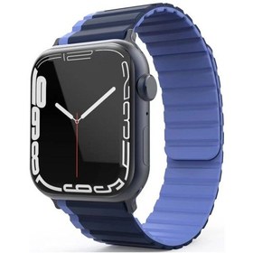 Resim ​​​Apple Uyumlu Watch 42 MM 44 MM 45 MM Kordon Renkli Strap Deri Loop Kordo 
